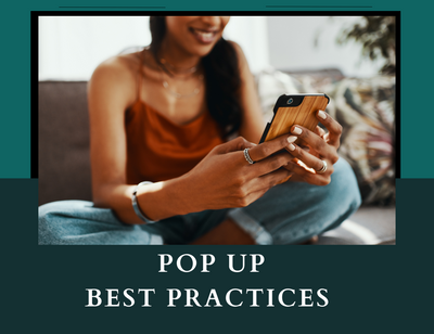 Pop Up Best Practices