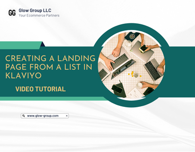 How to Create a Landing Page for a List in Klaviyo